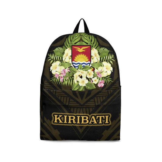 Kiribati Backpack - Polynesian Gold Patterns Collection