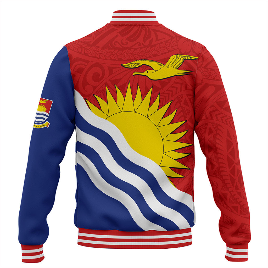 Kiribati Baseball Jacket Country Flag Style