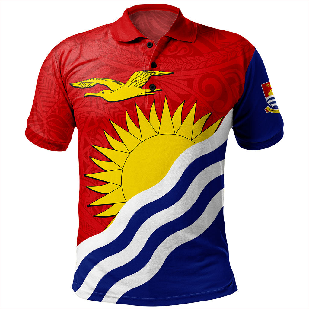 Kiribati Polo Shirt Country Flag Style