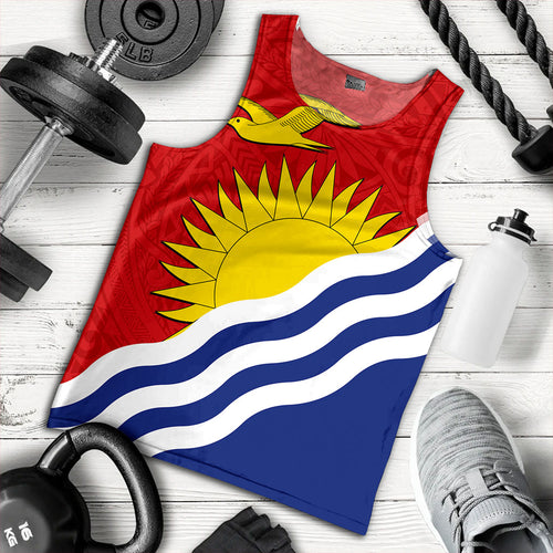 Kiribati Tank Top Country Flag Style