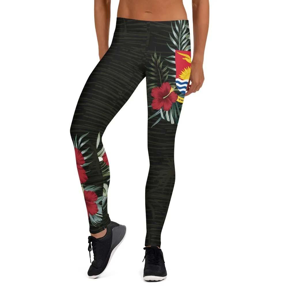 Kiribati Hibiscus Legging