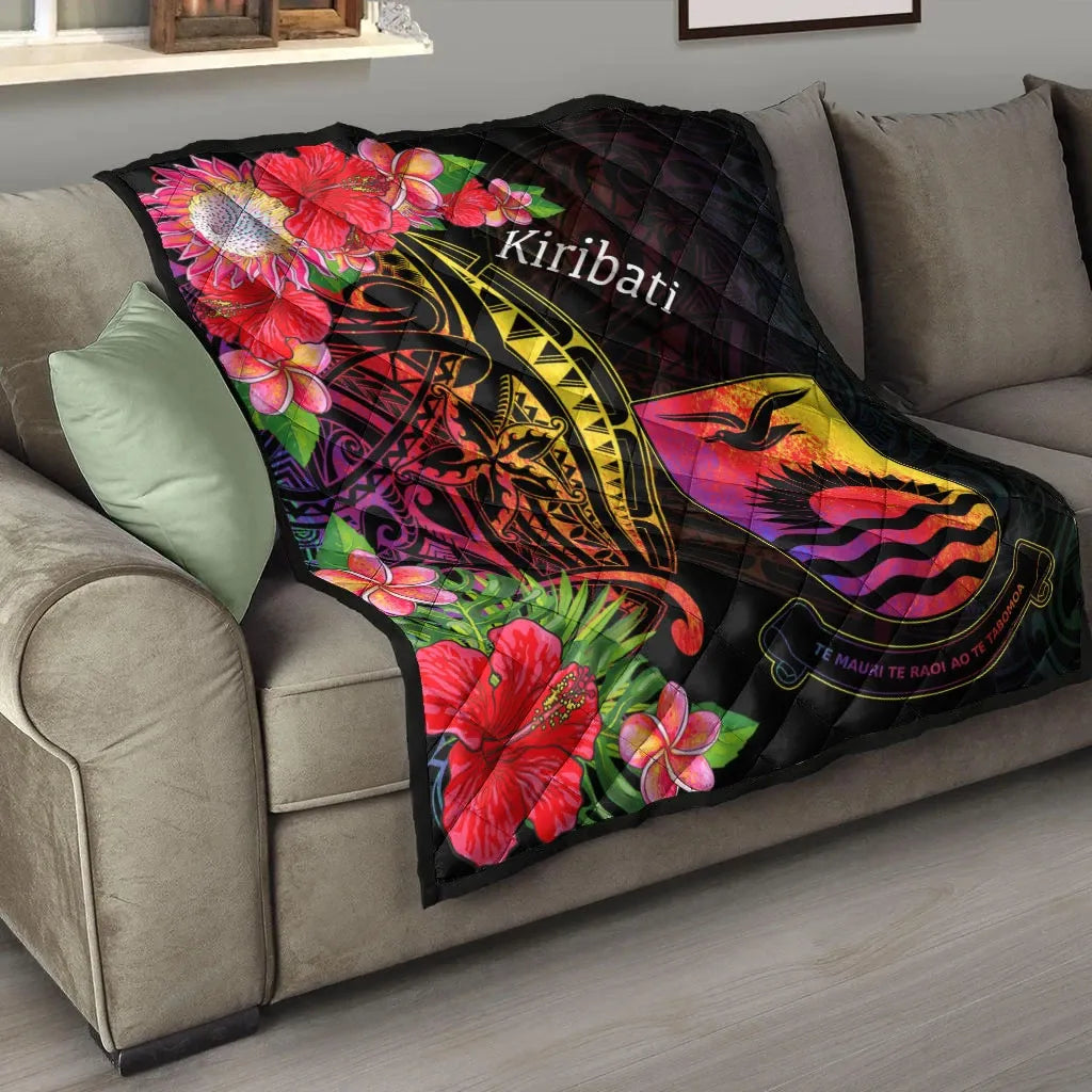 Kiribati Premium Quilt - Tropical Hippie Style