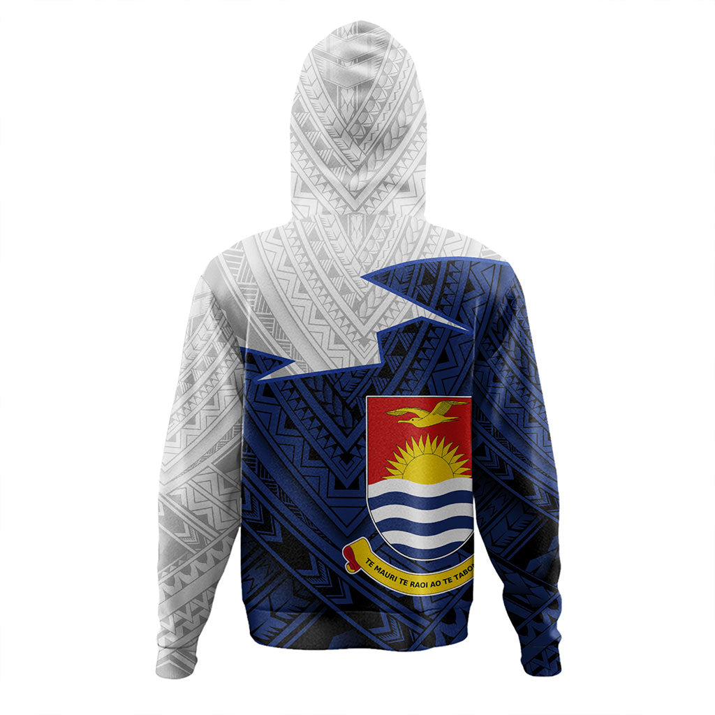 Kiribati Hoodie Polynesian Tattoo Flag And Coat Of Arms
