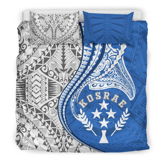 Polynesian Bedding Set - Kosrae Duvet Cover Set Kanaloa Tatau Gen Fm