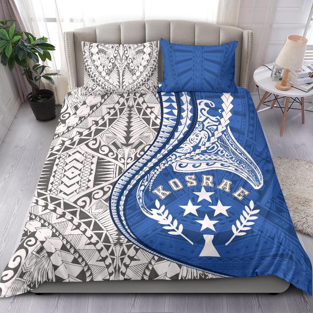 Polynesian Bedding Set - Kosrae Duvet Cover Set Kanaloa Tatau Gen Fm