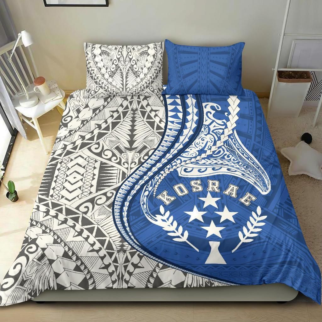 Polynesian Bedding Set - Kosrae Duvet Cover Set Kanaloa Tatau Gen Fm