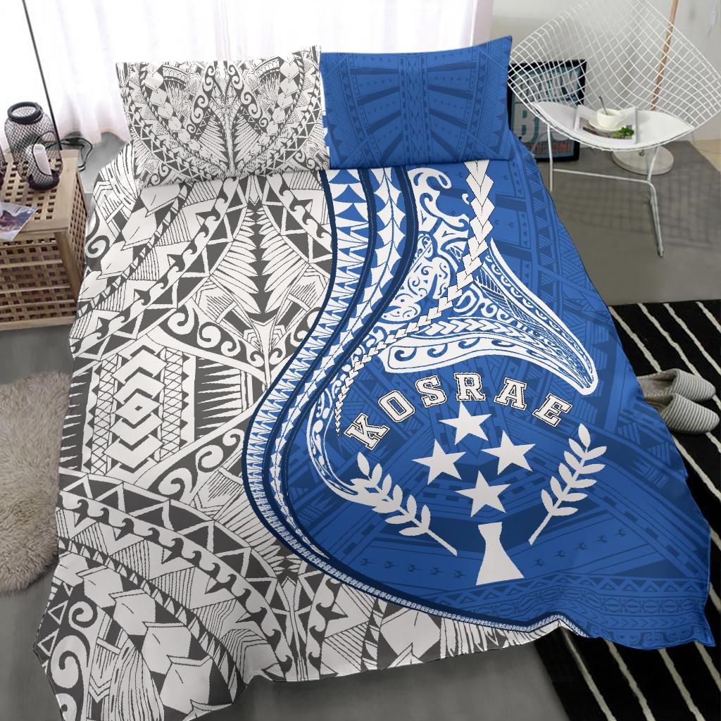 Polynesian Bedding Set - Kosrae Duvet Cover Set Kanaloa Tatau Gen Fm