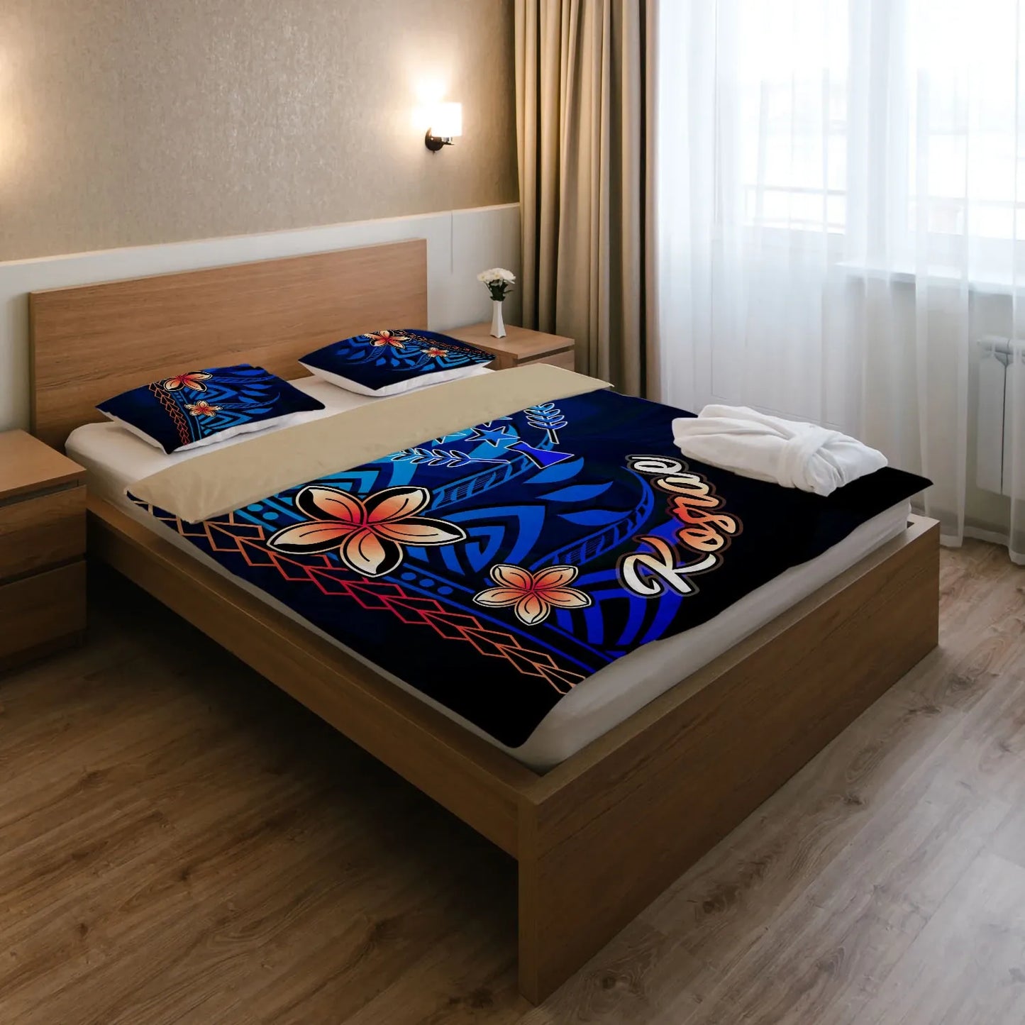 Kosrae Bedding Set - Vintage Tribal Mountain