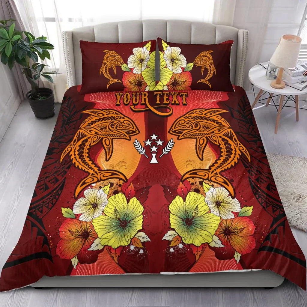 Kosrae Custom Personalised Bedding Sets - Tribal Tuna Fish