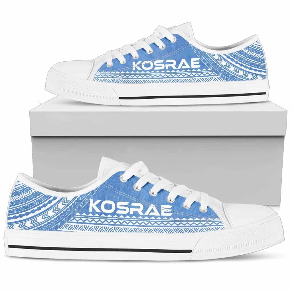 Kosrae Low Top Shoes - Polynesian Flag Chief Version