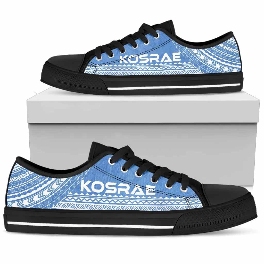 Kosrae Low Top Shoes - Polynesian Flag Chief Version