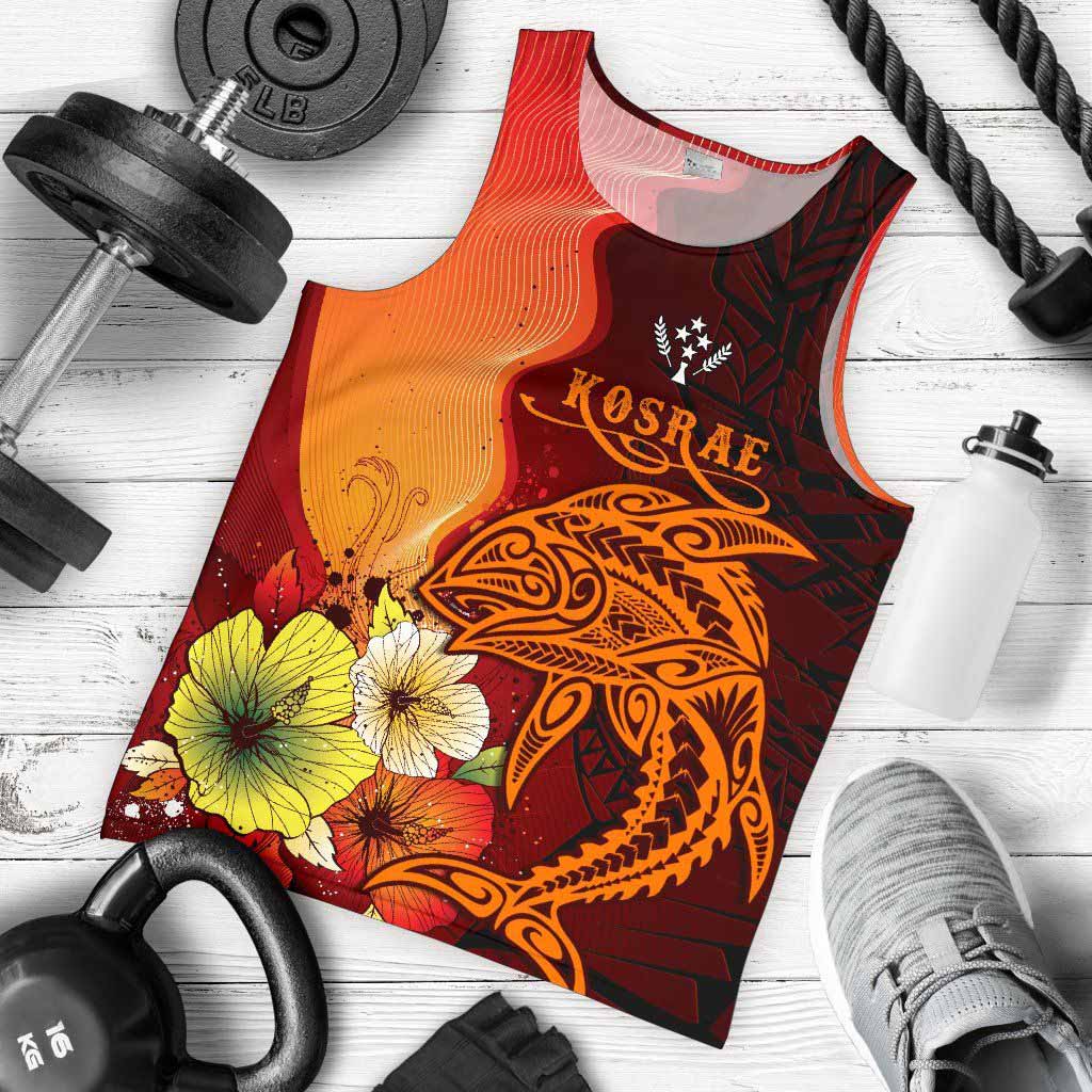 Kosrae Men Tank Top - Tribal Tuna Fish