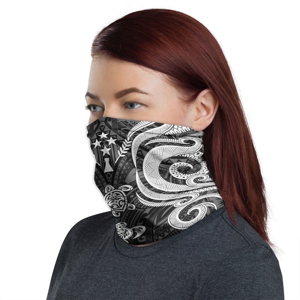 Kosrae Neck Gaiter - Turtle Tentacle White