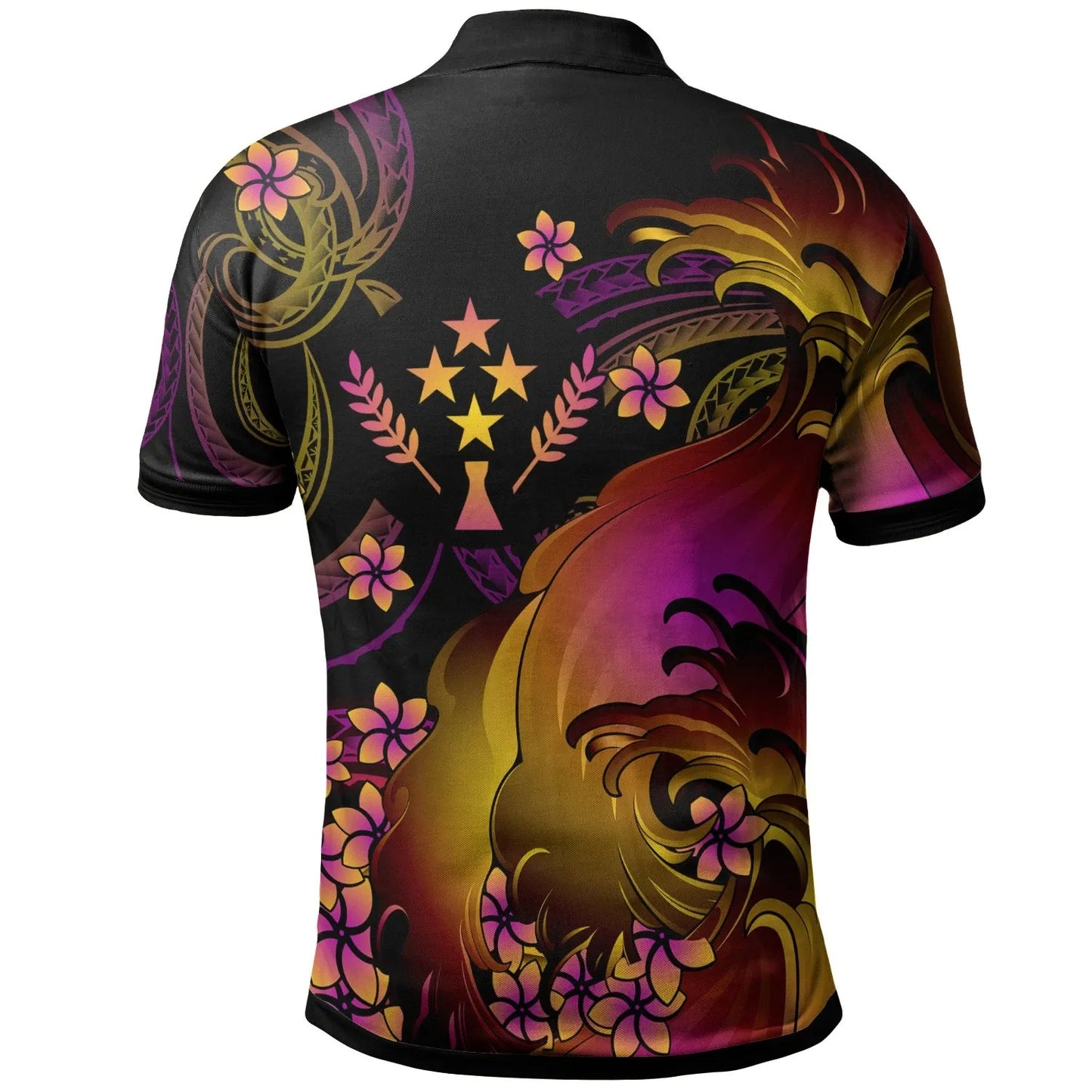 Kosrae Polo Shirt - Kosrae  in wave