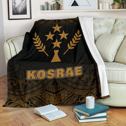 Kosrae Premium Blanket - Gold Fog Style