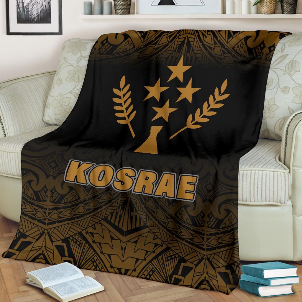 Kosrae Premium Blanket - Gold Fog Style