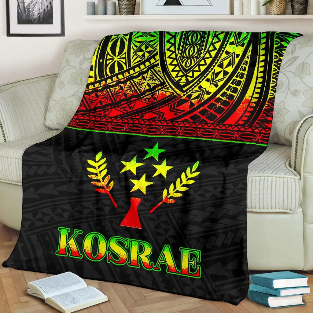 Kosrae Premium Blanket - Micronesian Reggae Version
