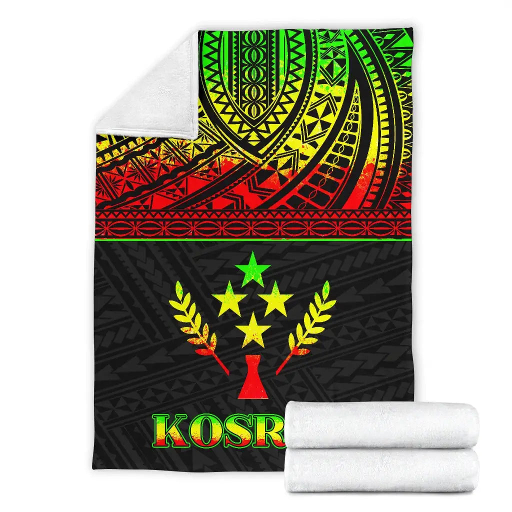 Kosrae Premium Blanket - Micronesian Reggae Version