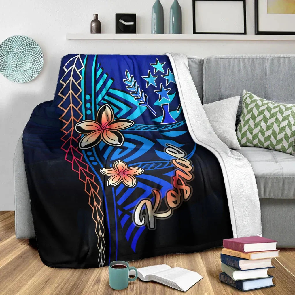 Kosrae Premium Blanket - Vintage Tribal Mountain