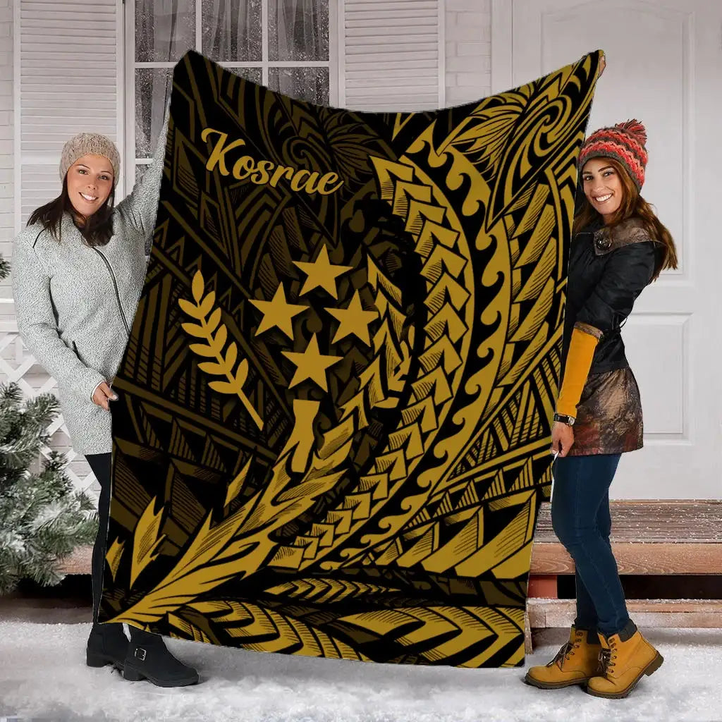 Kosrae Premium Blanket - Wings style