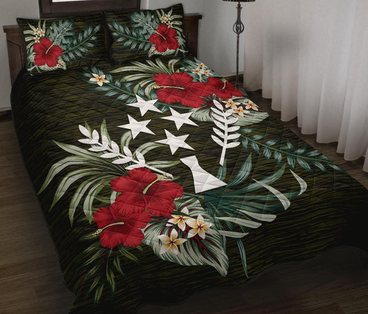 Kosrae Polynesian Quilt Bed Set - Special Hibiscus