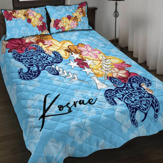 Kosrae Quilt Bed Set - Tropical Style