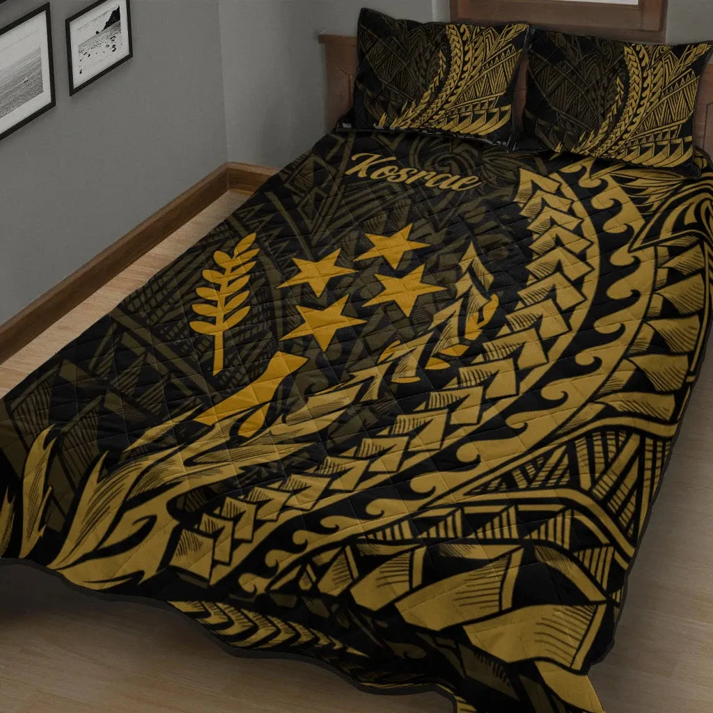 Kosrae Quilt Bed Set - Wings Style
