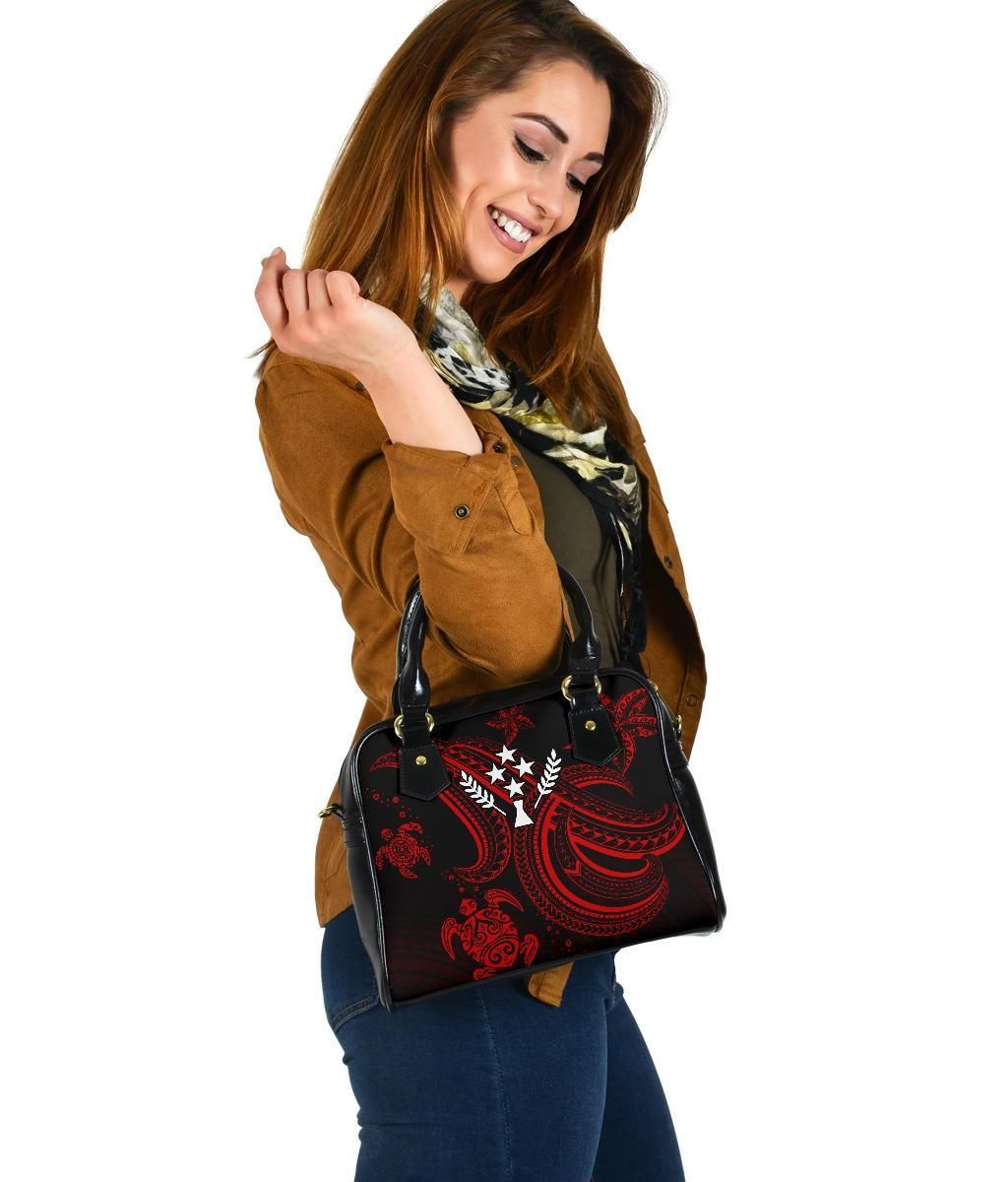 Kosrae Shoulder Handbag - Red Turtle