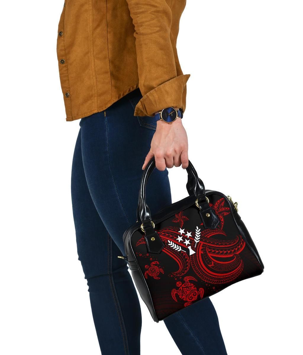 Kosrae Shoulder Handbag - Red Turtle