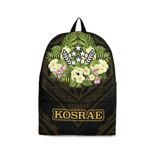 Kosrae State Backpack - Polynesian Gold Patterns Collection