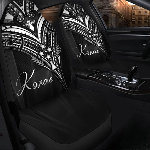 Kosrae State Car Seat Cover - Cross Style