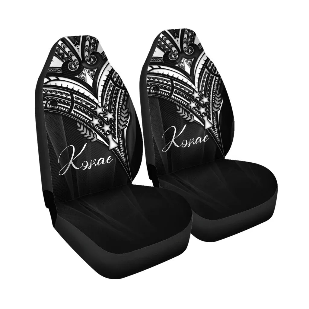 Kosrae State Car Seat Cover - Cross Style