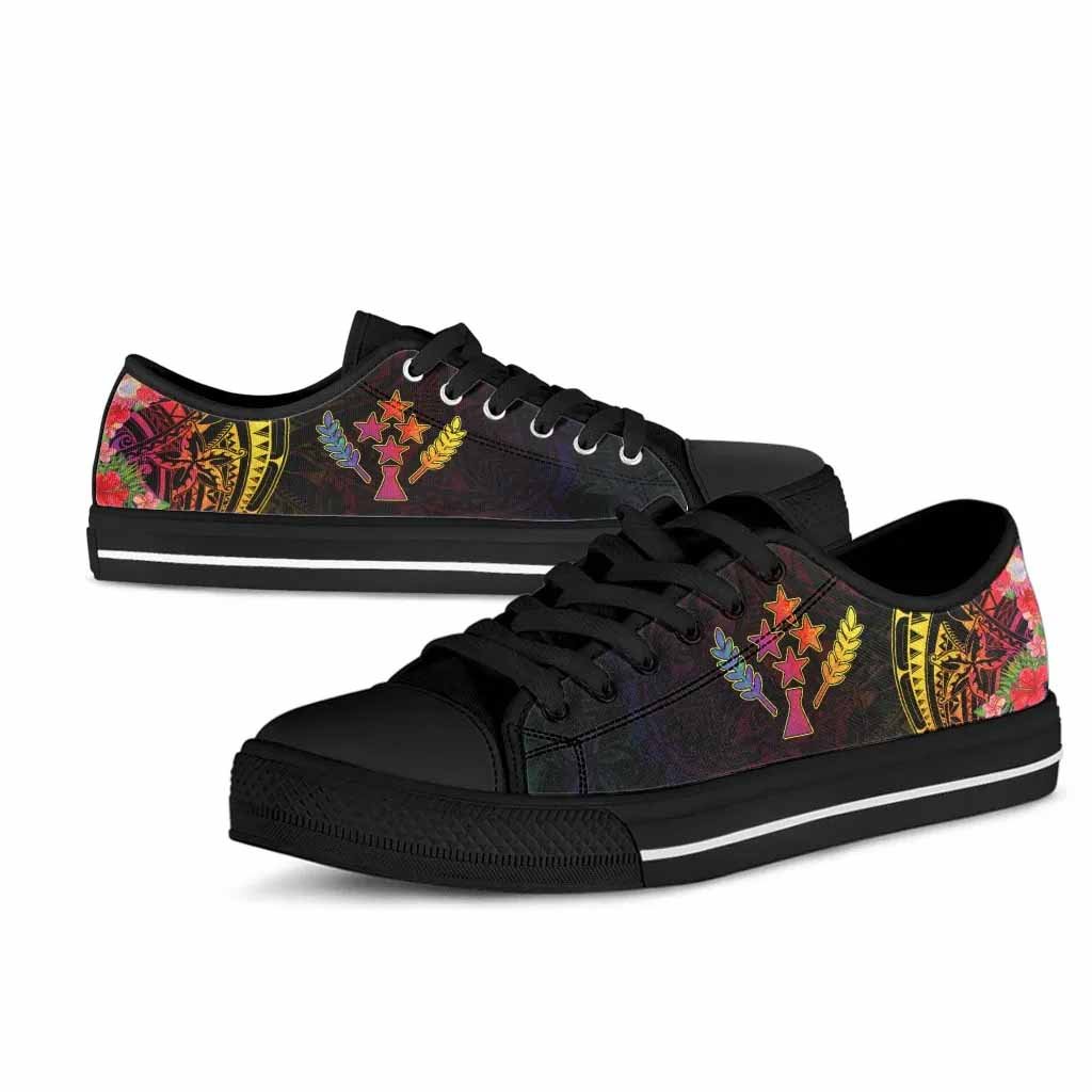Kosrae State Low Top Shoes - Tropical Hippie Style