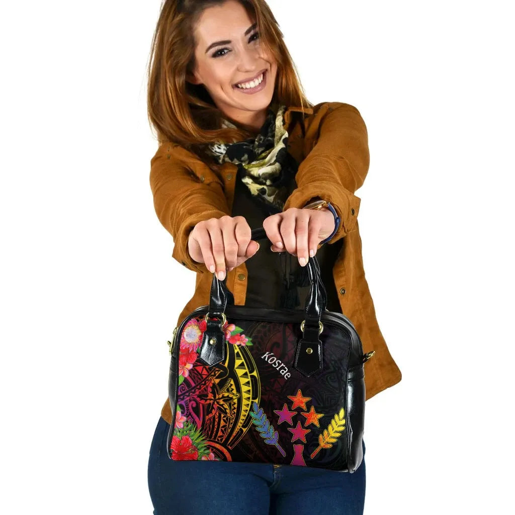 Kosrae State Shoulder Handbag - Tropical Hippie Style
