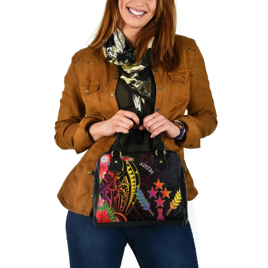 Kosrae State Shoulder Handbag - Tropical Hippie Style