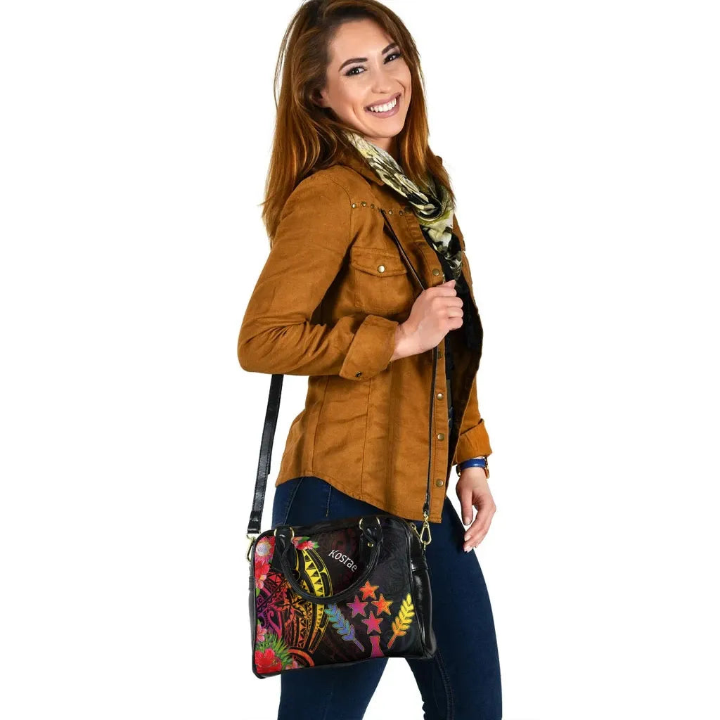 Kosrae State Shoulder Handbag - Tropical Hippie Style
