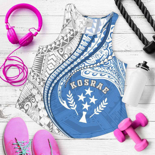 Kosrae Women Racerback Tank Kanaloa Tatau Gen FM