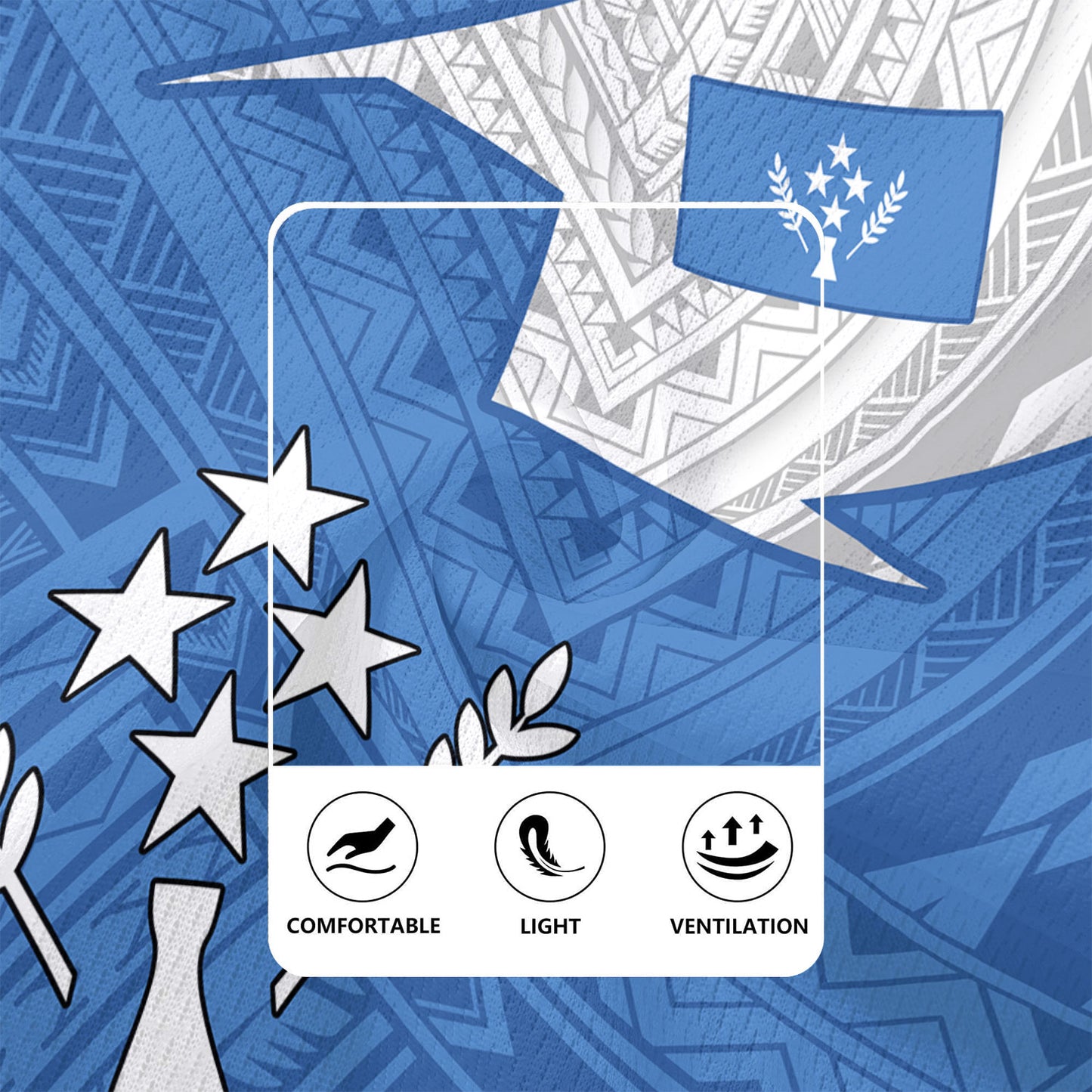 Kosrae Rugby Jersey Polynesian Tattoo Flag And Coat Of Arms