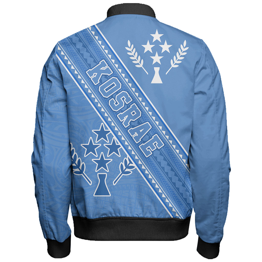 Kosrae Bomber Jacket Flag And Coat Of Arms