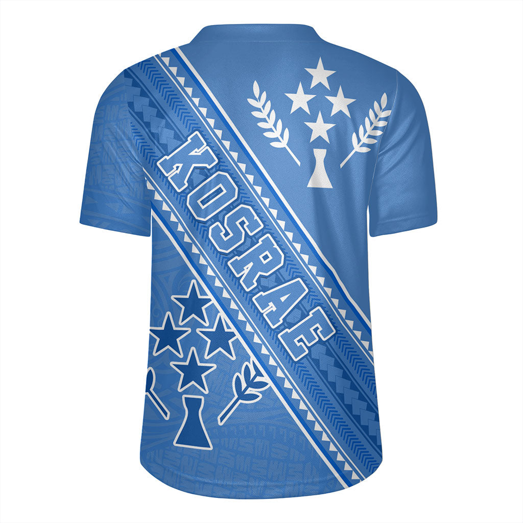 Kosrae Rugby Jersey Flag And Coat Of Arms