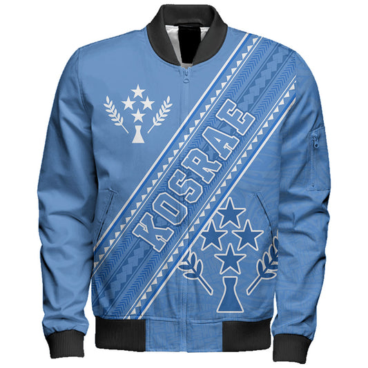 Kosrae Bomber Jacket Flag And Coat Of Arms