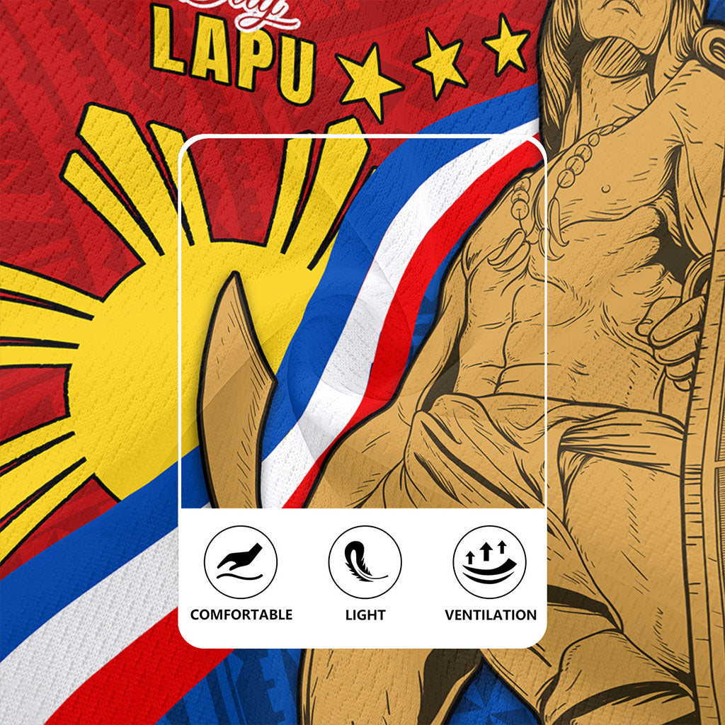 Philippines Filipinos Rugby Jersey Lapu-Lapu Hero With Polynesian Pattern
