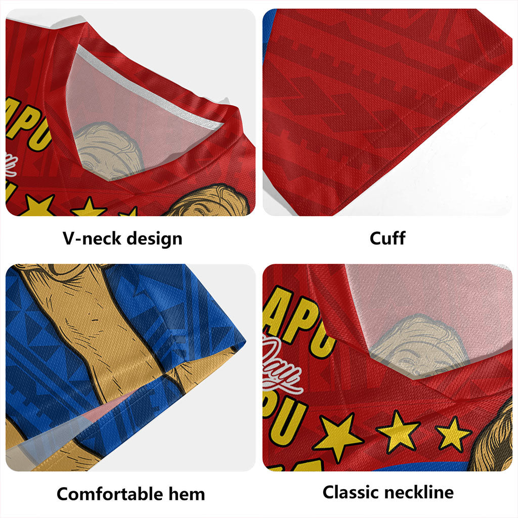 Philippines Filipinos Rugby Jersey Lapu-Lapu Hero With Polynesian Pattern