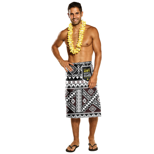 Samoa Lavalava Custom Army National Guard Dobby Masi