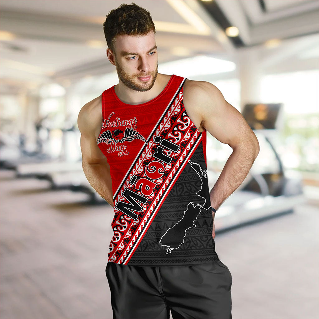 New Zealand Tank Top Maori Aotearoa Tribal Waitangi Day