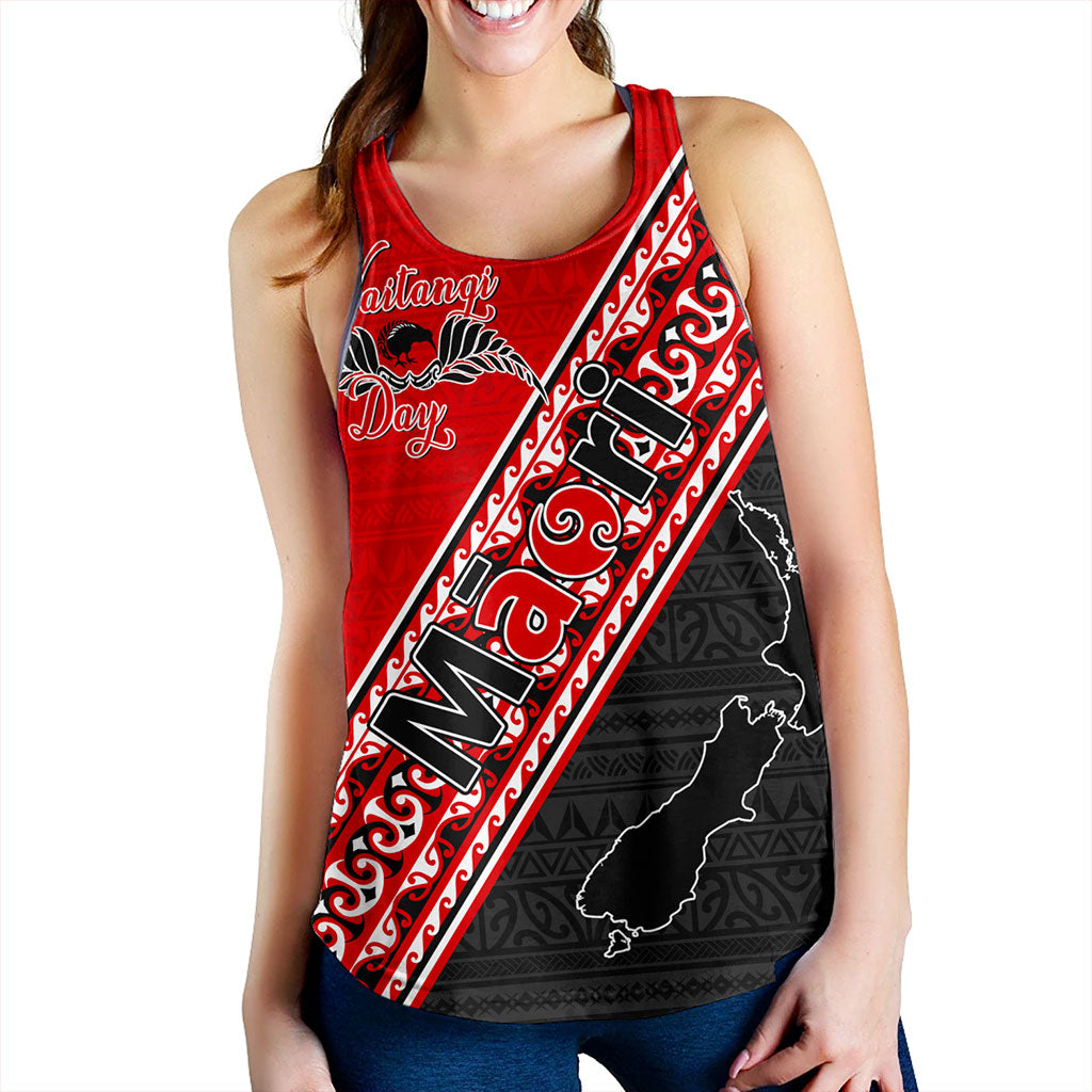 New Zealand Women Tank Maori Aotearoa Tribal Waitangi Day