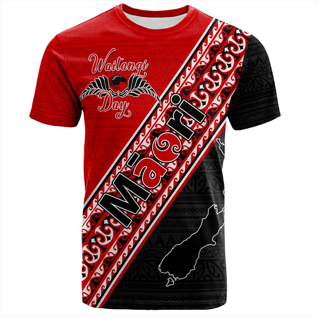 New Zealand T-Shirt Maori Aotearoa Tribal Waitangi Day