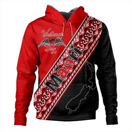 New Zealand Hoodie Maori Aotearoa Tribal Waitangi Day