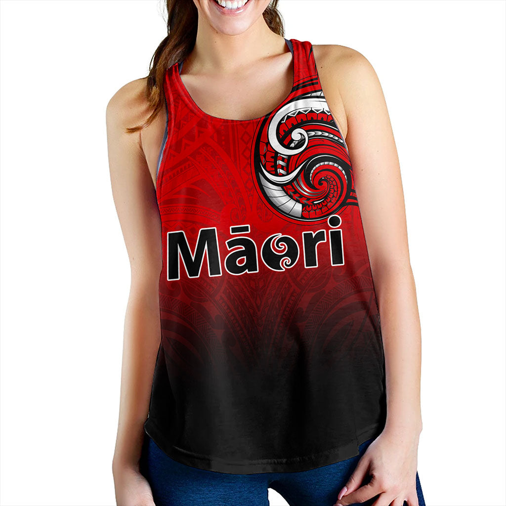 New Zealand Women Tank Maori Tribal Style