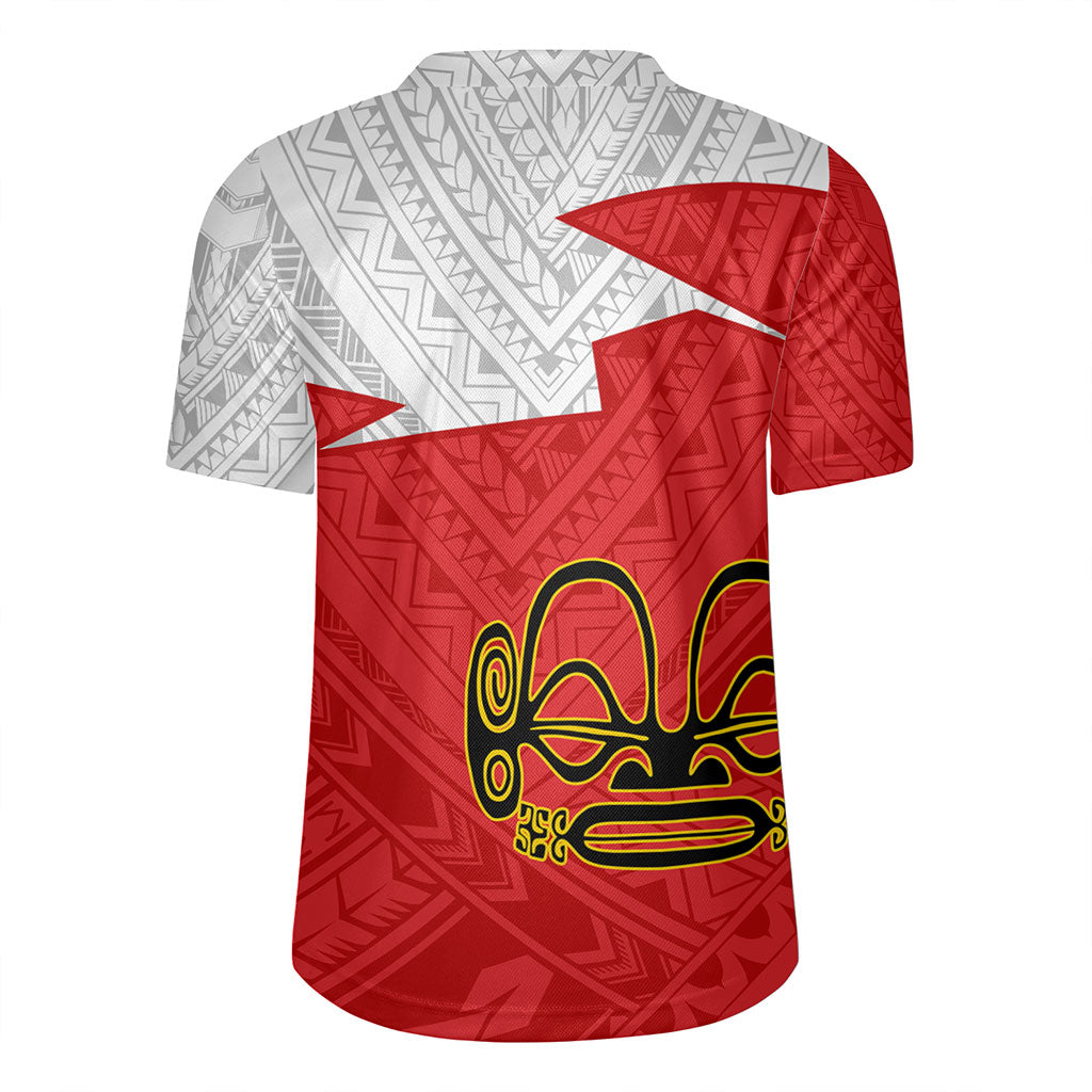 Marquesas Islands Rugby Jersey Polynesian Tattoo Flag And Coat Of Arms